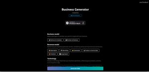 AI Business Idea Generator