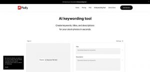 AI Keywording Tool