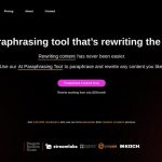 AI Paraphrasing Tool