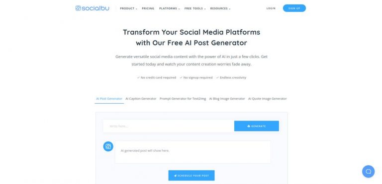 AI Social Media Post Writerby Socialblu