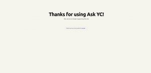 Ask YC