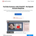 ChatGPT for YouTube
