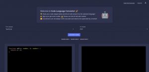 Code Language Converter