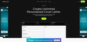 Cover-letter generator with AI
