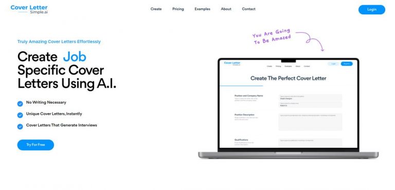 CoverLetterSimple.ai