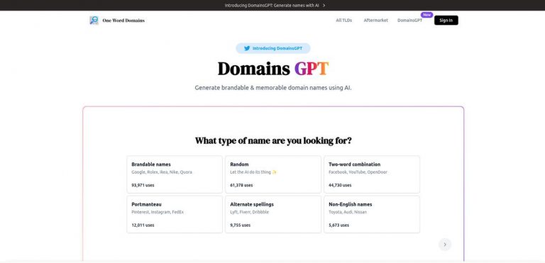 DomainsGPT