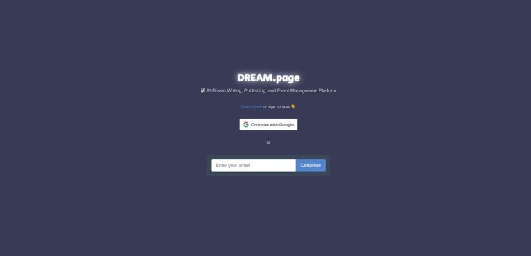 DREAM.page