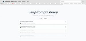 EasyPrompt Library