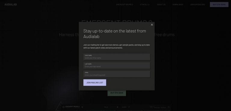 Emergent Drums