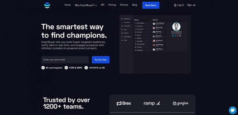 ExactBuyer Search