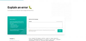 Explain An Error