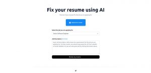Fix My Resume