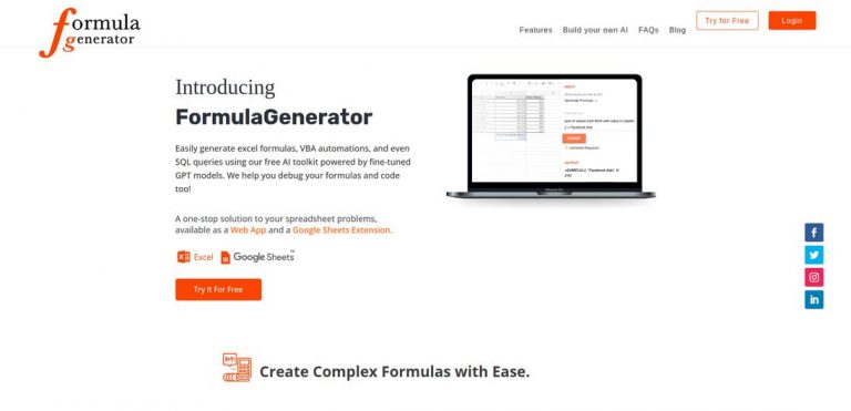 Formula Generator