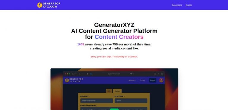Generator XYZ
