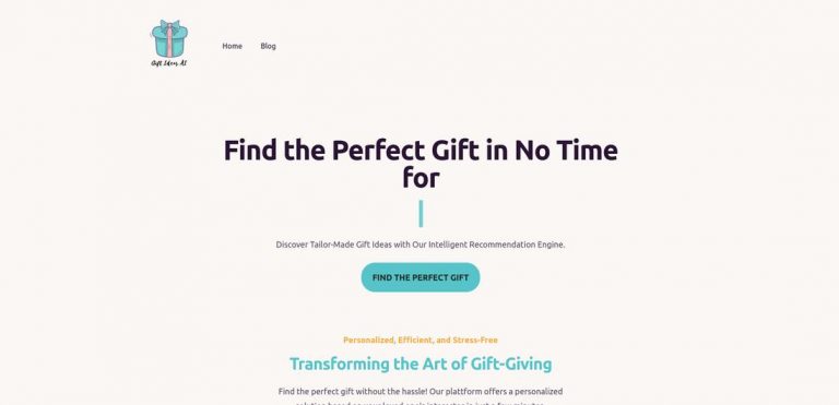 Gift Ideas AI