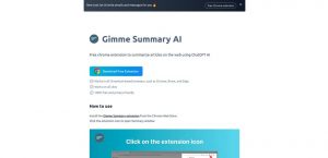 Gimme Summary AI