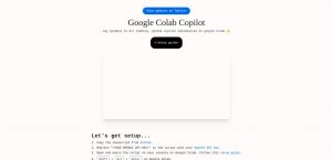 Google Colab Copilot