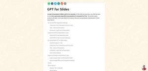 GPT for Slides