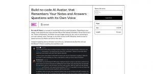 GPT-3 AI Avatar