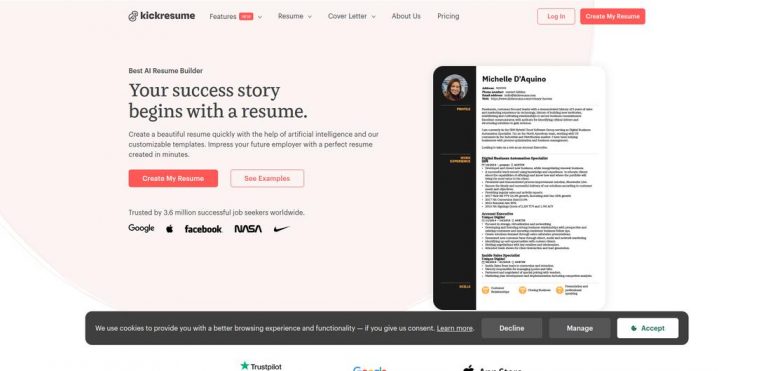 Kickresume