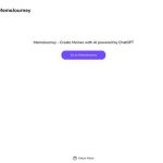 Memejourney – ChatGPT for memes