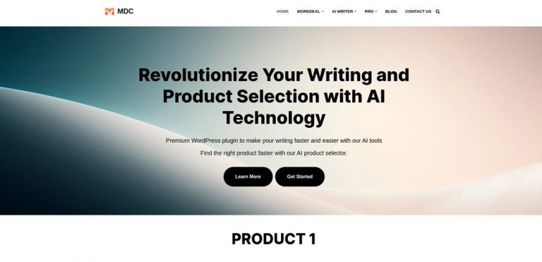 Moredeal AI Writer