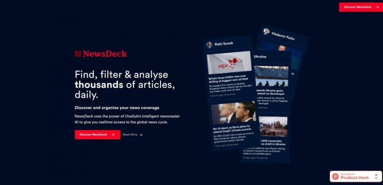 NewsDeck from OneSub