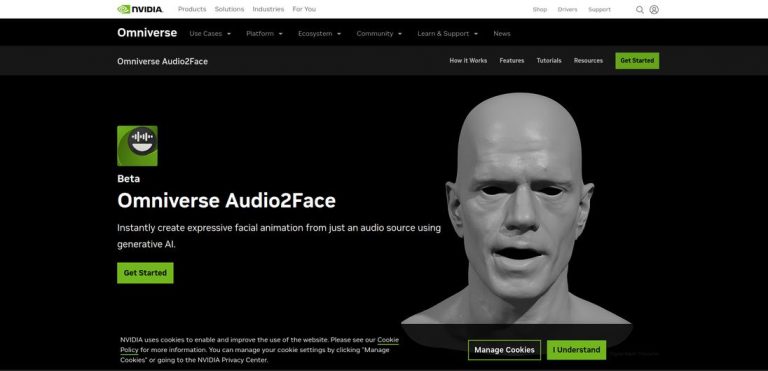 Omniverse Audio2Face