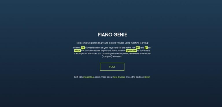 Piano Genie