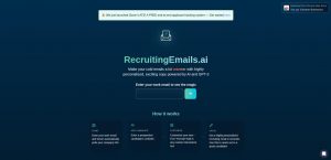 Recruiting Emails AI by Dover