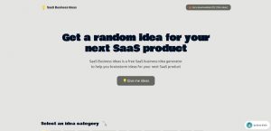 SaaS business ideas