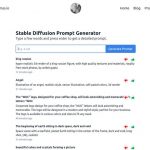 Stable Diffusion Prompt Generator