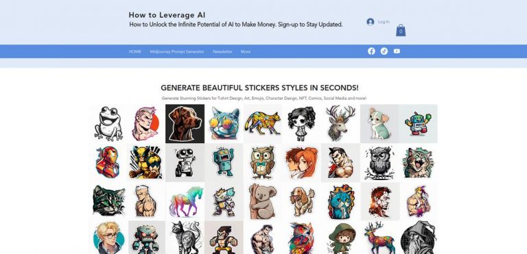 Sticker Prompt Generator