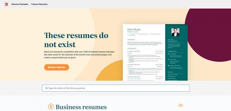 This Resume Does Not Exist