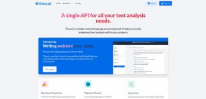 Tinq.ai - NLP API