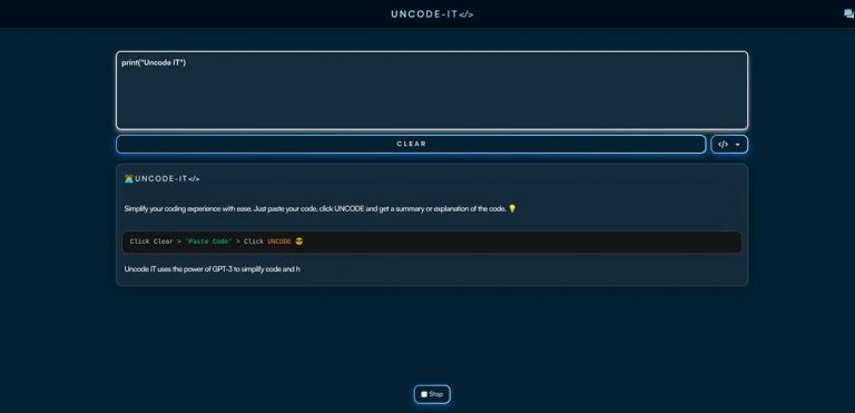 UNCODE IT