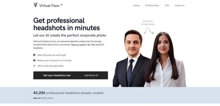 Virtualface.app