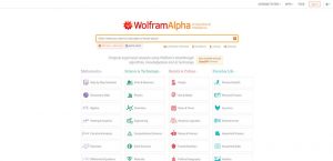 WolframAlpha