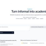 Writefull Academizer
