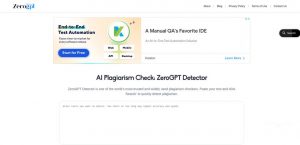ZeroGPT Detector